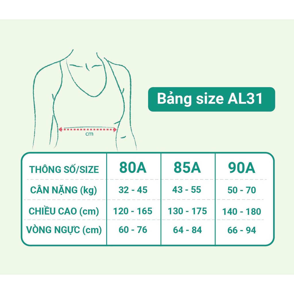 Áo lá học sinh Purecotton cho bé gái mới lớn chất liệu Sợi Sồi cao cấp kiểu dáng chui đầu có đệm PC062