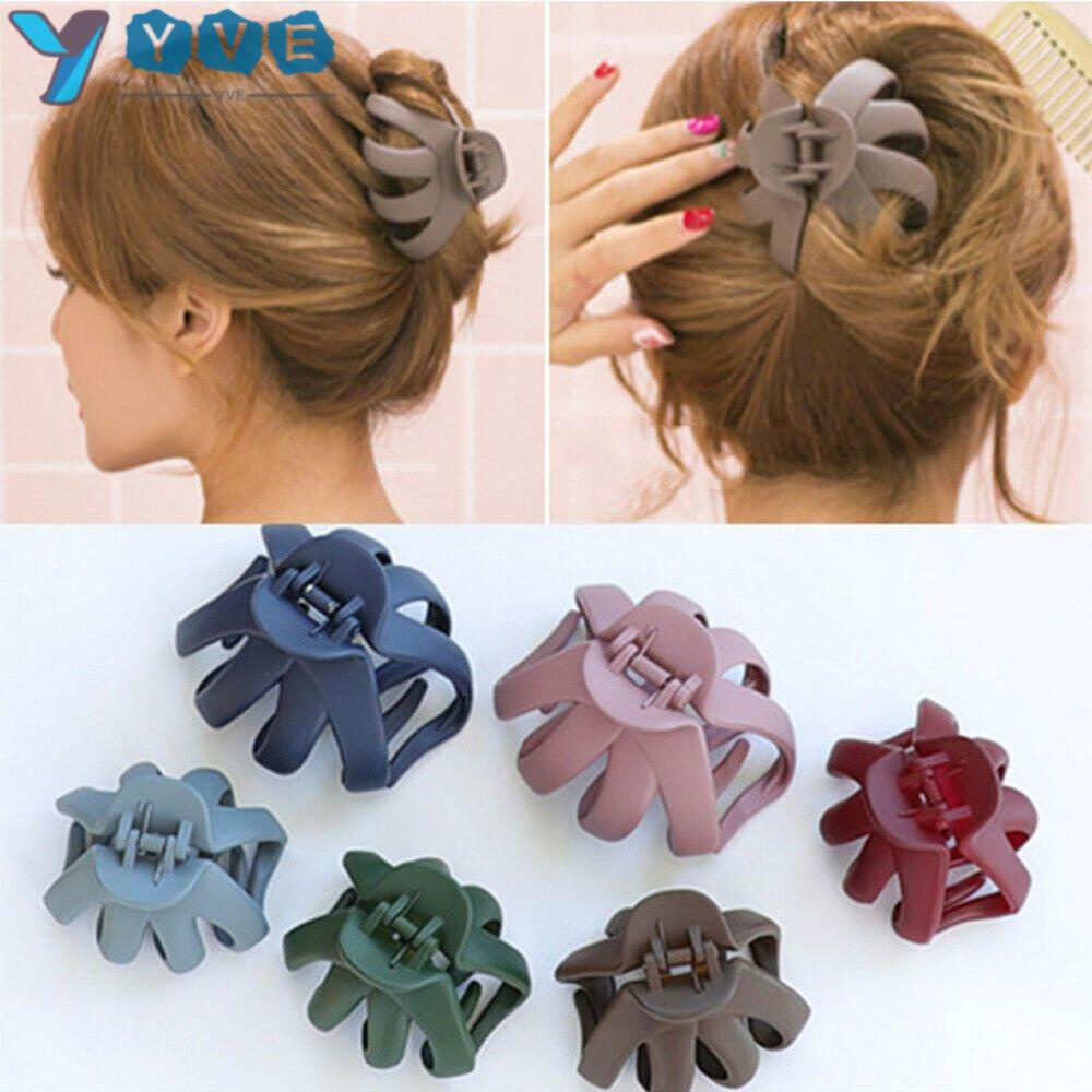 BUTTERFLY (Hàng Mới Về) Kẹp Tóc Càng Cua Hình Bướm 6 Màu Tùy Chọn