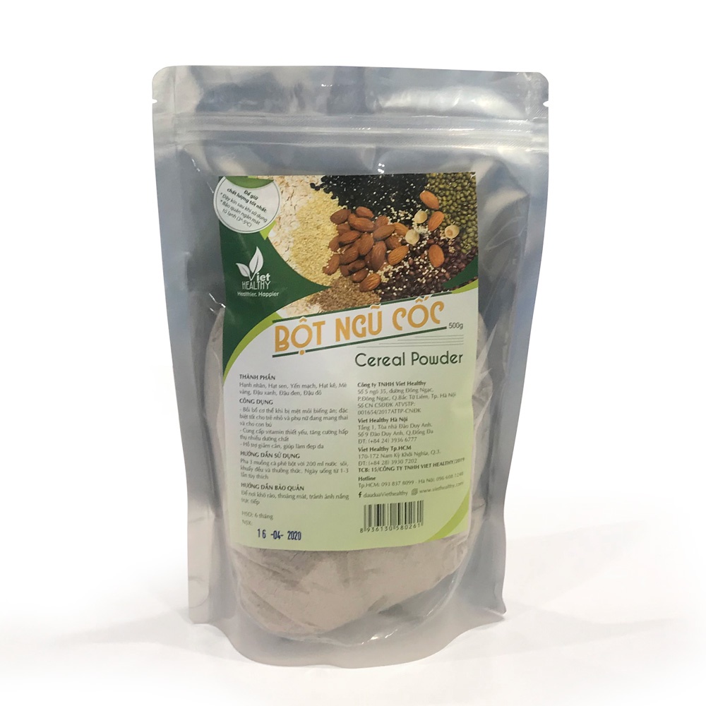 Bột Ngũ Cốc dinh dưỡng Viet Healthy thơm ngon 500g