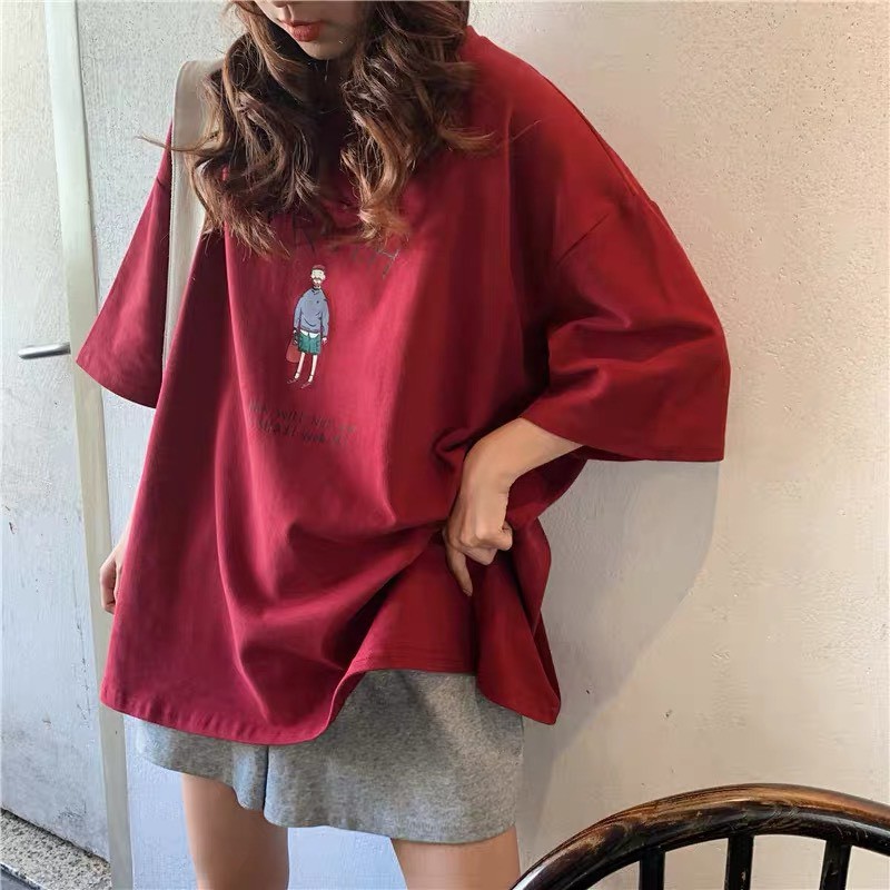 Áo phông unisex form rộng thun tay lỡ oversize nam nữ đẹp ulzzang TRUTH ANHStore A05