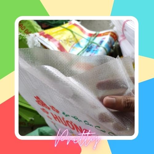 Túi đựng gạo ⭐FREE SHIP⭐ HƯƠNG LÀI TẾT PP TRONG SUỐT  màu sắc chi tiết đẹp dày chắc chắn