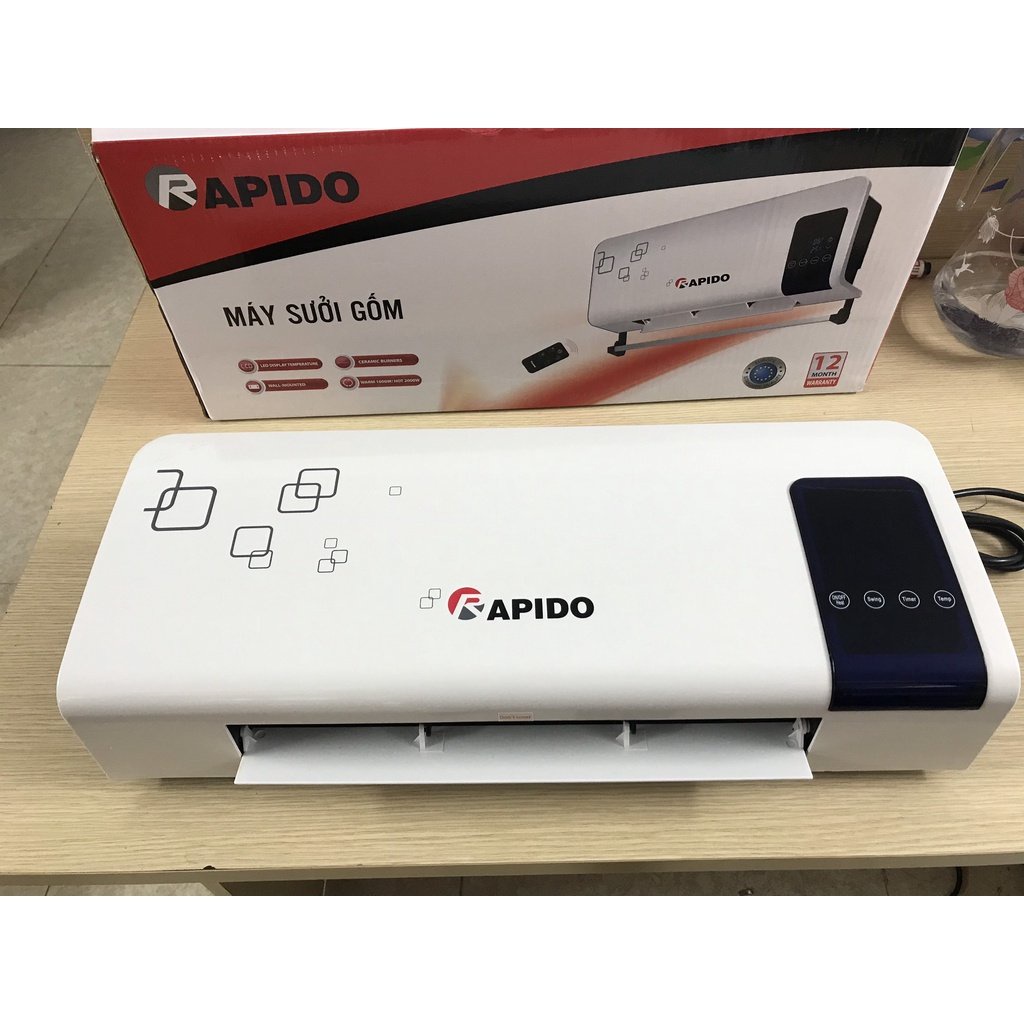 Điều khiển từ xa , remote, điều khiển máy sưởi gốm điện tử Rapido RCH2000-D chính hãng