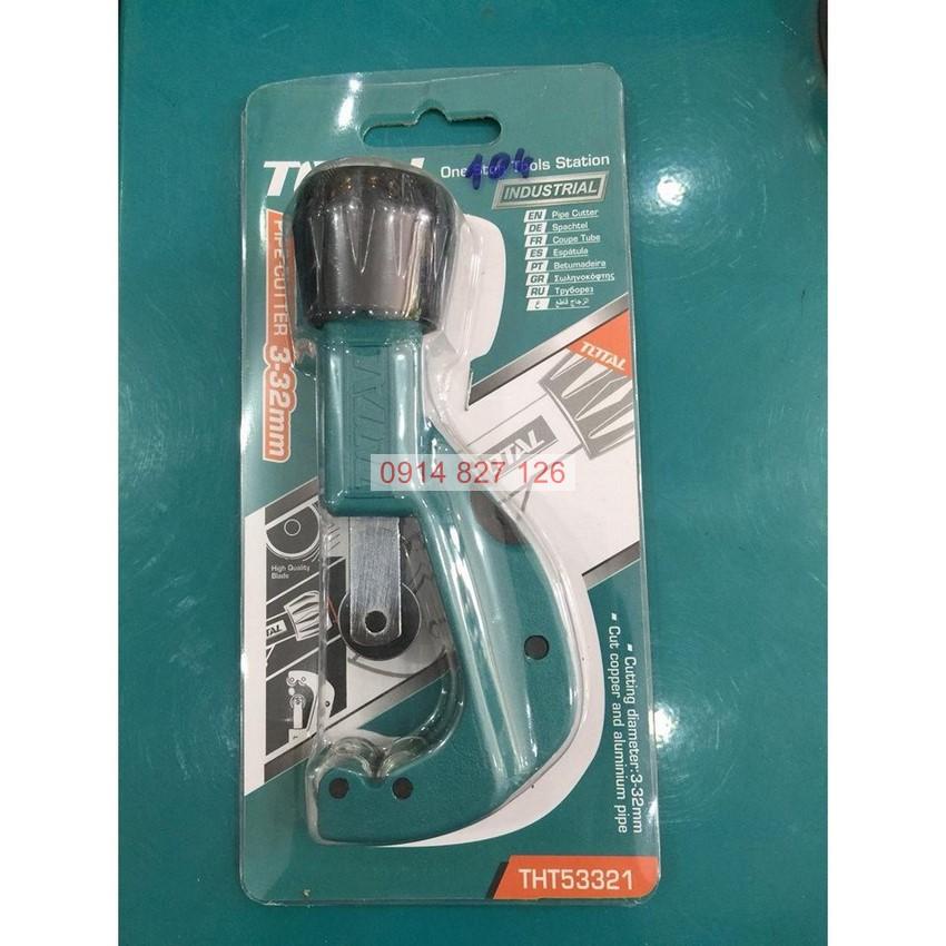 Dao cắt ống đồng và nhôm Total THT53321 dụng cụ cắt ống 178mm hợp kim cao cấp chống rỉ sét, Bh 6 tháng