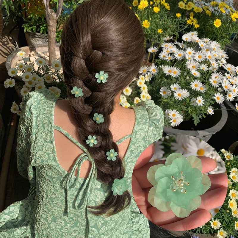 Set 5 Kẹp Tóc Hình Hoa Anh Đào Thời Trang Cho Nữ