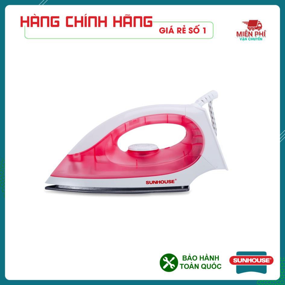BÀN LÀ SUNHOUSE SHD1072, BÀN ỦI SUNHOUSE SHD1072, CÔNG SUẤT 1100W, CÔNG TẮC NGUỒN NÚM XOAY.