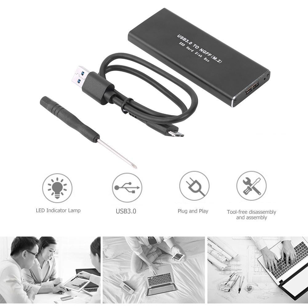 Vỏ Ổ Cứng Ssd M.2 B-Key Sang Usb 3.0 | BigBuy360 - bigbuy360.vn