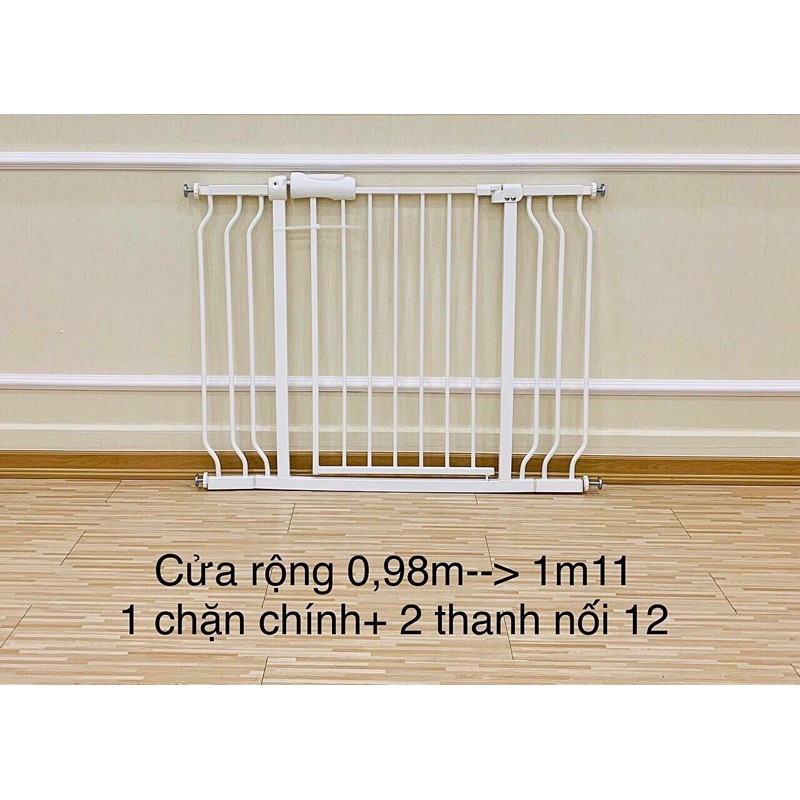 THANH CHẮN CỬA,THANH CHẮN CẦU THANG UMOO CHÍNH HÃNG KHÔNG CẦN KHOAN ĐỤC AN TOÀN CHO BÉ