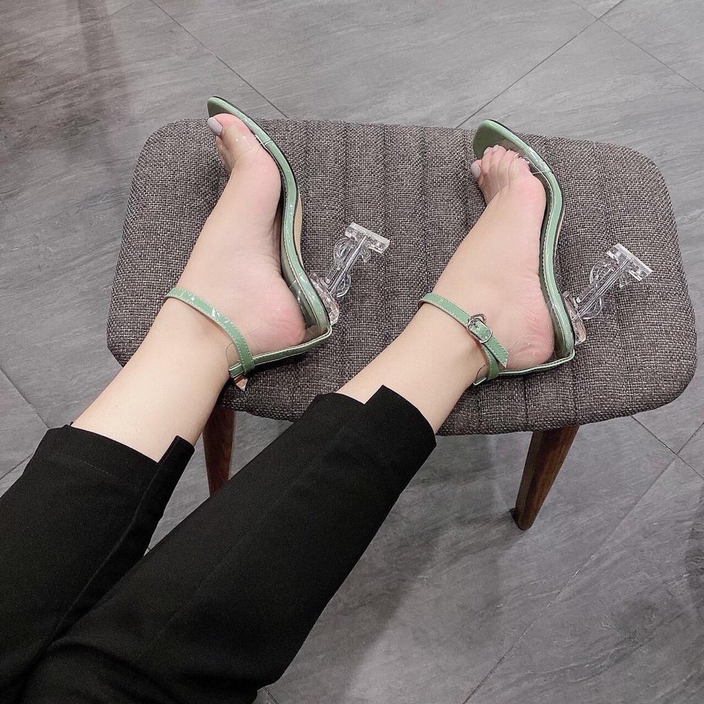 Sandal giày cao gót ys siêu hot mới nhất 2020 cao 9cm - w2