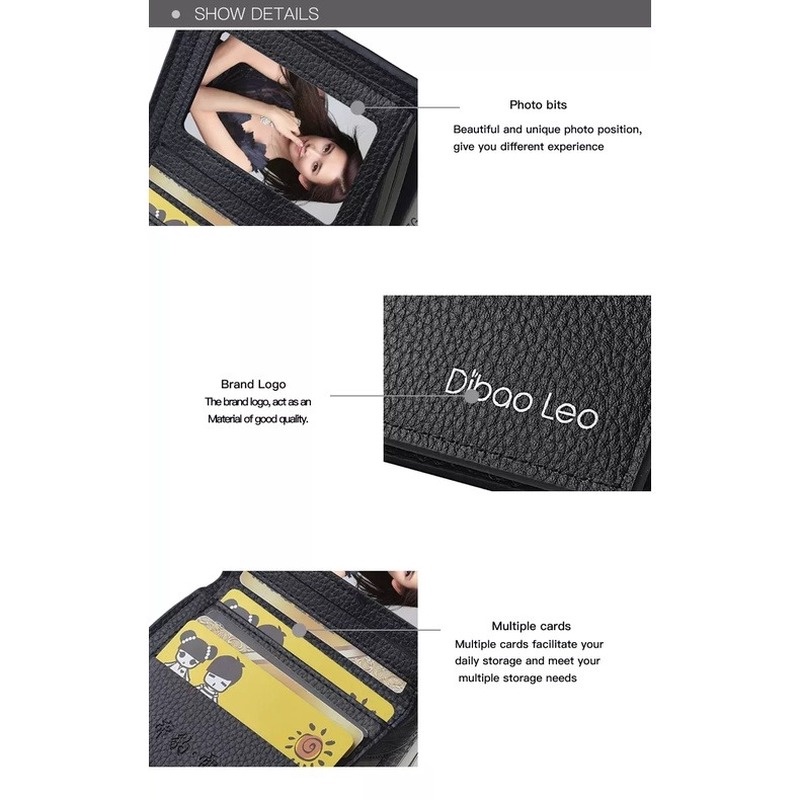 Cloves Ví Da Ngắn Gập Đôi Thời Trang Lịch Lãm Cho Nam