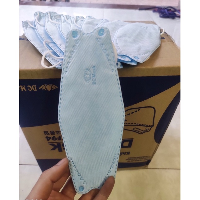 Khẩu trang 4D KF94 DC MASK màu Xanh