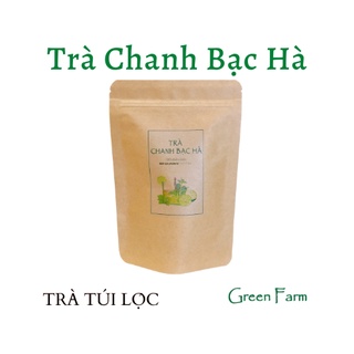 Trà Chanh Bạc Hà Green Farm trà túi lọc thanh nhiệt vị ngọt dễ uống