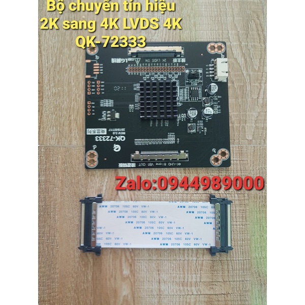 Cáp chuyển test panel màn hình 4k