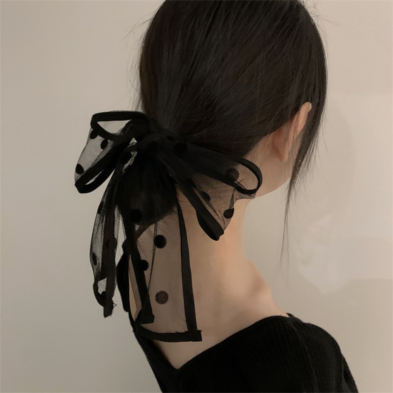 Dây Cột Tóc Mềm Mại Phối Ren Thời Trang Cho Nữ