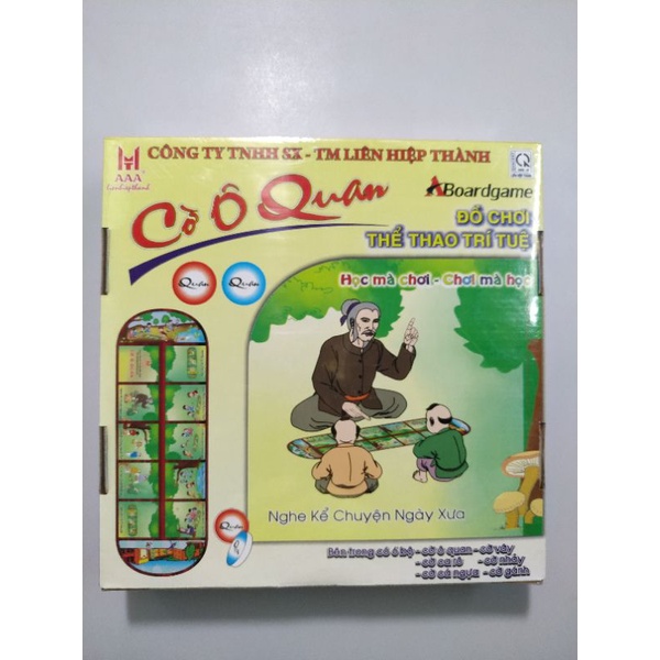 BỘ CỜ Ô ĂN QUAN 6TRONG 1