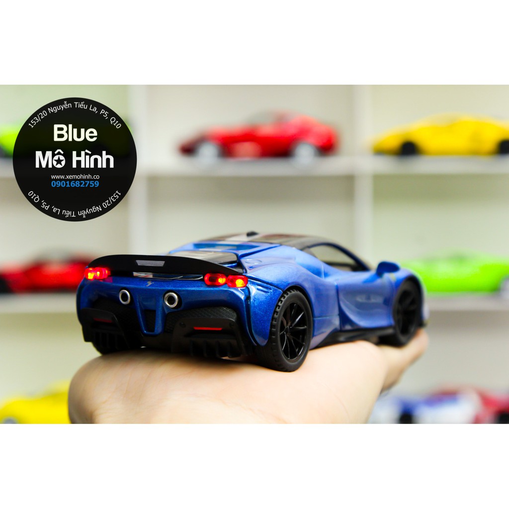 Blue mô hình | Xe mô hình Ferrari SF90 1:32