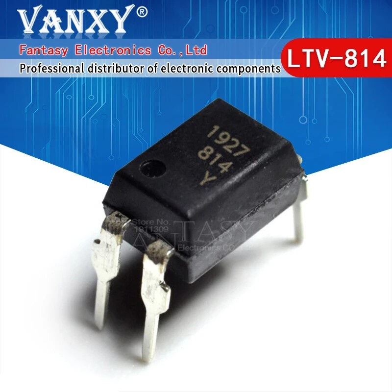 10 Chiếc LTV-814 DIP-4 LTV814 DIP LTV-814A Bộ Chia Quang Tương Thích PC814 DIP4 Chính Hãng