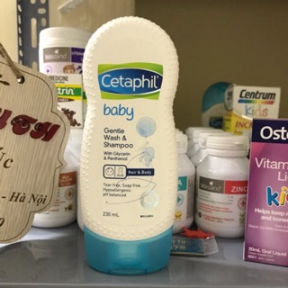 Sữa tắm gội toàn thân Cetaphil cho bé
