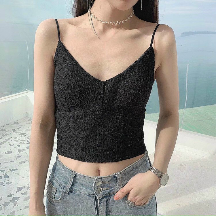Áo hai dây croptop, bra nữ dáng ngắn siêu xinh, sang chảnh, đồ mặc đi chơi, đi cưới, tiệc cực sexy cho nữ.