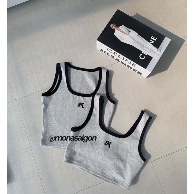 Áo croptop thun ba lỗ MONÁ - KABI