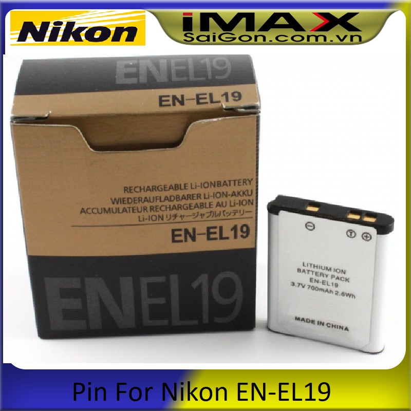 PIN SẠC MÁY ẢNH NIKON EN-EL19