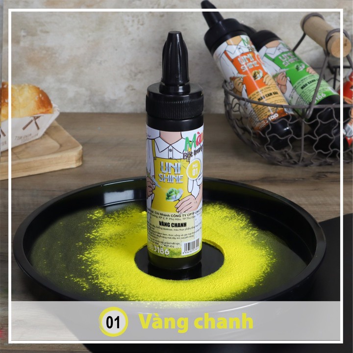 Phụ kiện làm bánh rắc bánh  màu phun bột bánh kem