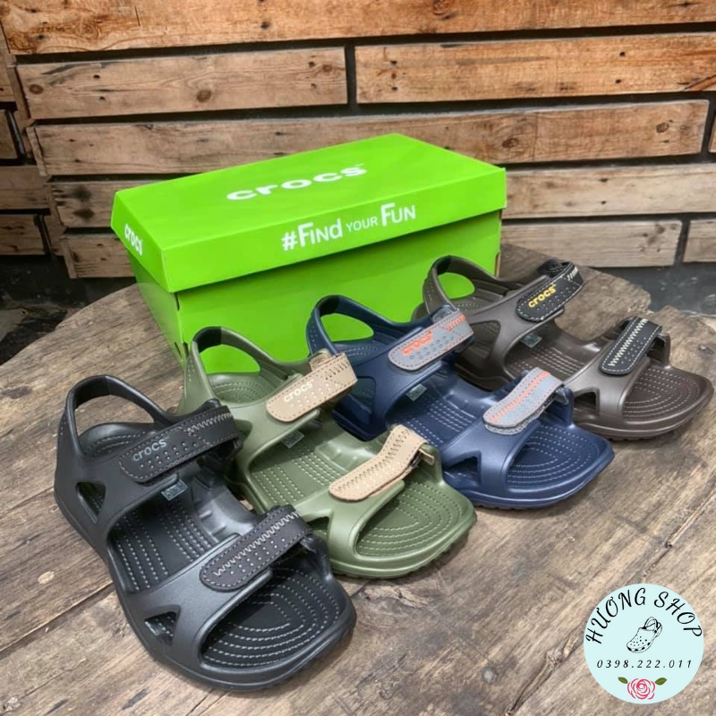Sandal River Nam Quai Dán Tiện Lợi, Cực Êm Nhẹ, Bền Đẹp, Hàng Cao Cấp Loại 1