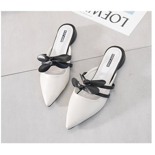 Dép sục nữ đính 2 nơ siêu xinh đủ size 36-39