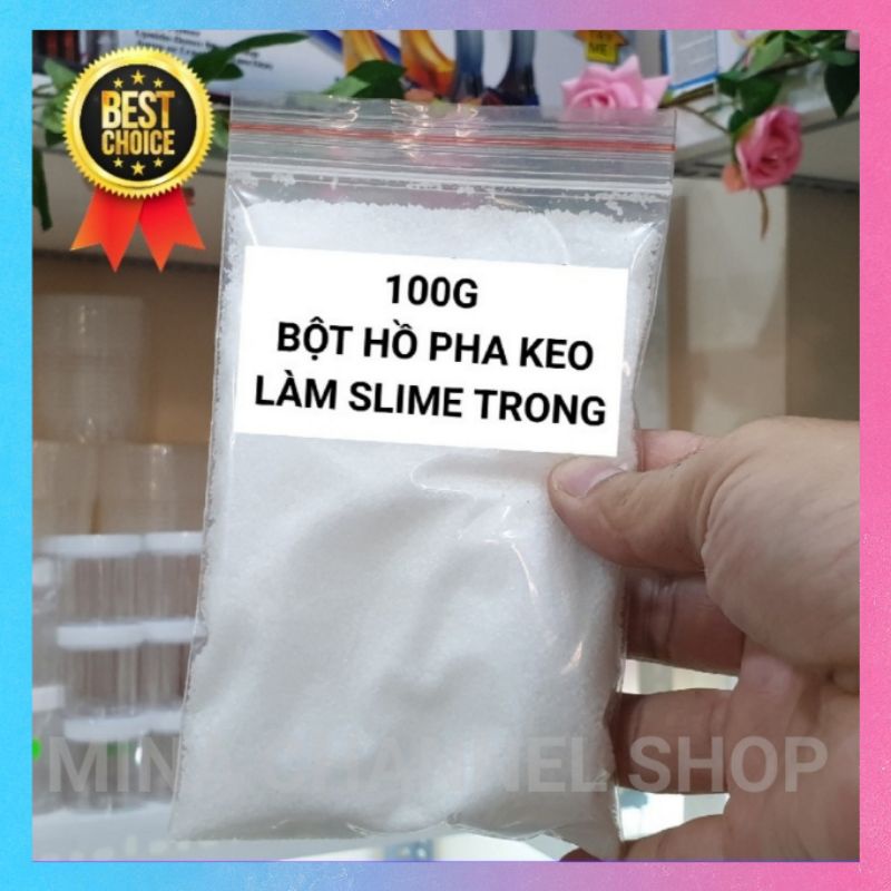 Bột Hồ, Bột PVA Pha Keo Làm Slime Trong Chính Hãng Singapore