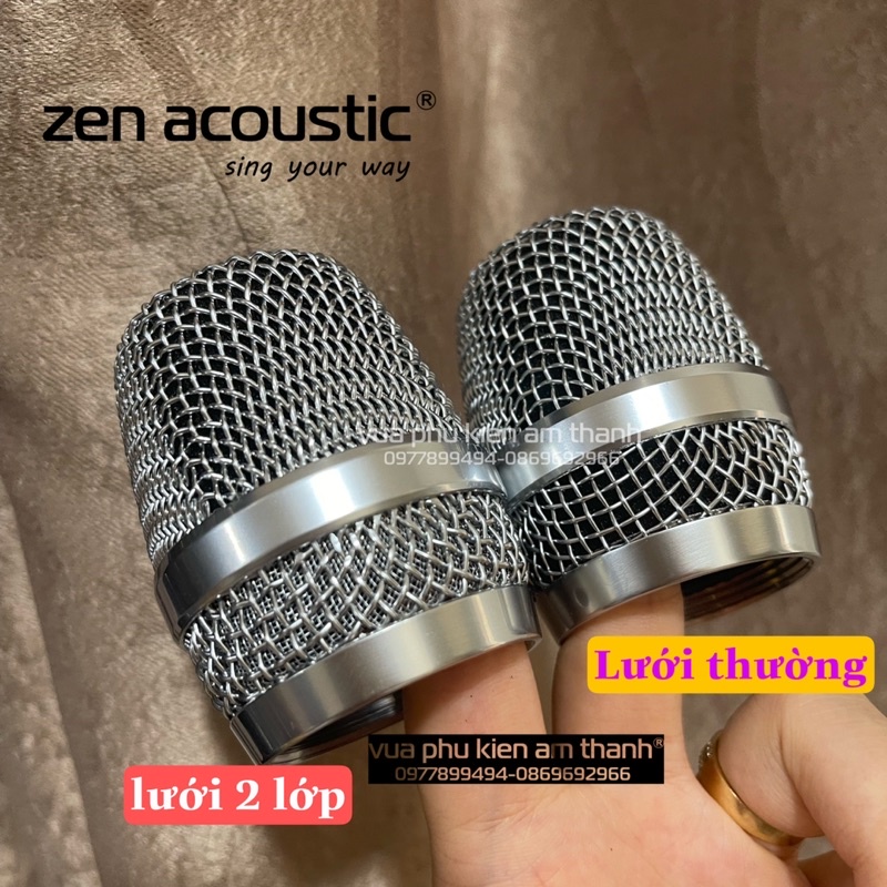 Lưới Mic In.ox Không Dây Đa Năng 2 Lớp Dày Dặn Nhất Thị Trường