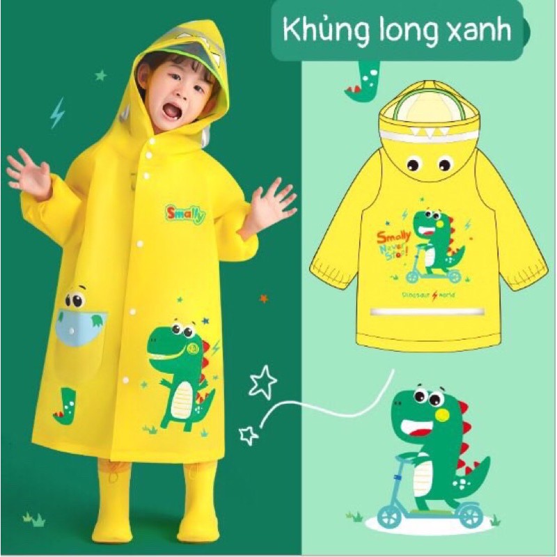 Bộ quần áo mưa trẻ em Bộ quần áo mưa cho bé trai