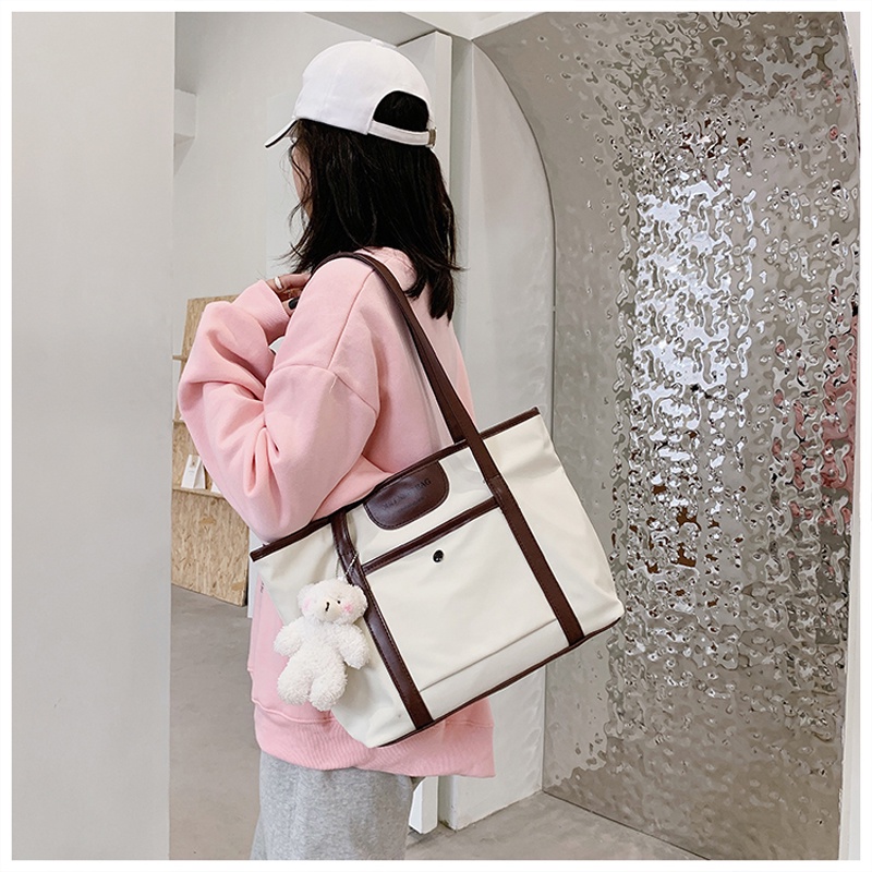 Túi đeo vai túi xách nữ CHEN, túi xách vải canvas tui tote a4 ulzzang Hàn Quốc TX19