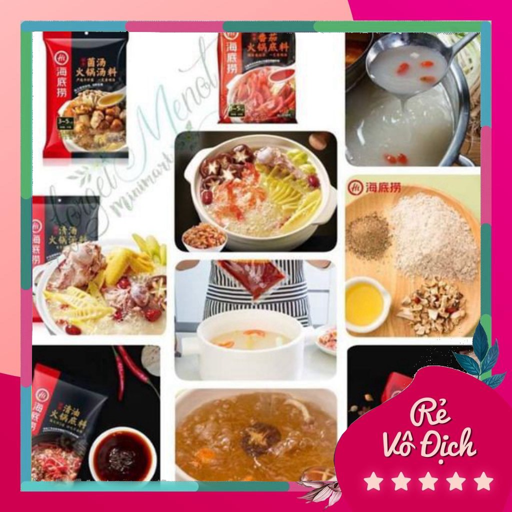 [[ Cốt lẩu HAIDILAO Vị Thập Cẩm (Không Cay) ]] | BigBuy360 - bigbuy360.vn