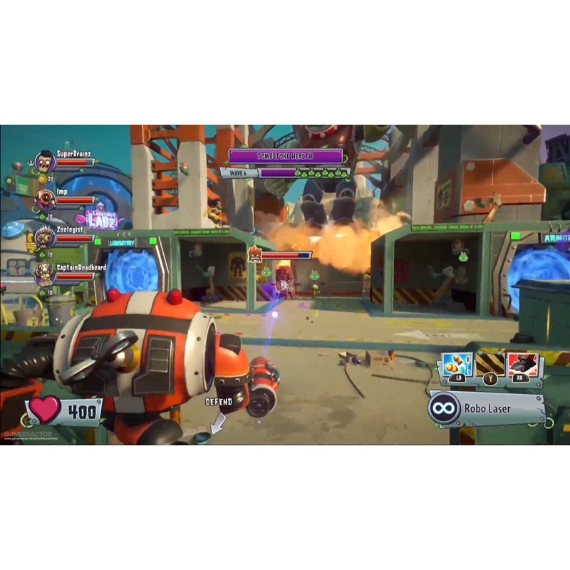 Đĩa Game PS4 : Plants vs. Zombies Garden Warfare Likenew