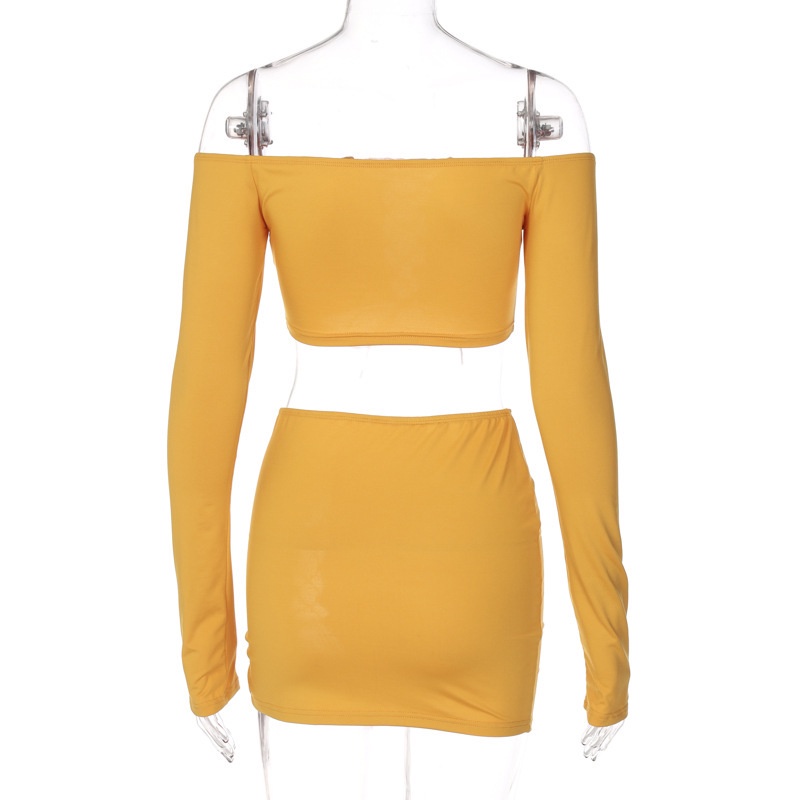 Set đồ DUNEA gồm áo lửng cúp ngực và chân váy ngắn quyến rũ dành cho nữ