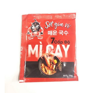 Sốt gia vị mì cay 7 cấp độ 50gram