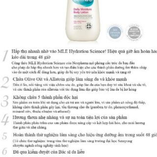 Dưỡng da body Derma:B Hàn Quốc