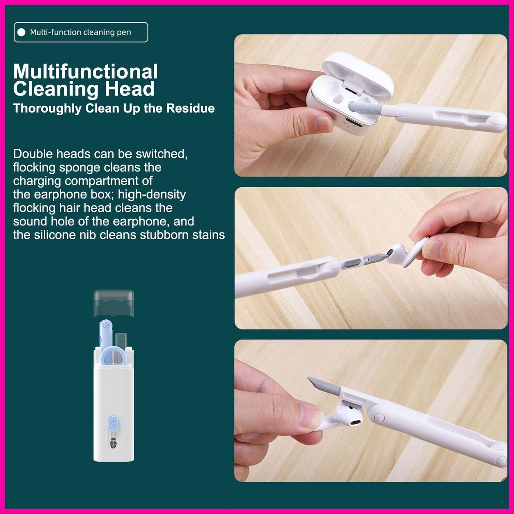 Bộ Cọ Vệ Sinh Bàn Phím Máy Tính Đa Năng 7 Trong 1
