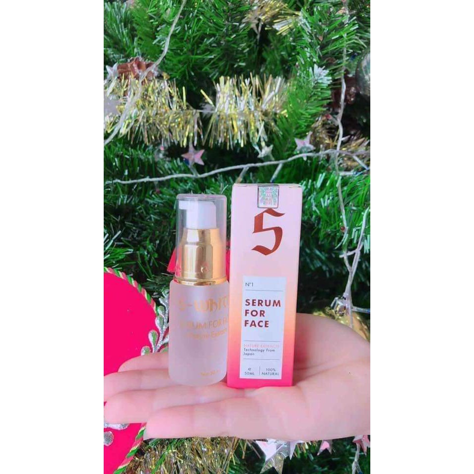 Serum gừng kích trắng face swhite 2021
