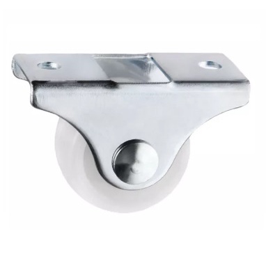 BÁNH XE 1 HƯỚNG CỐ ĐỊNH PHI 24/ BÁNH XE NHỰA TRẮNG/ BÁNH XE NHỎ CỐ ĐỊNH
