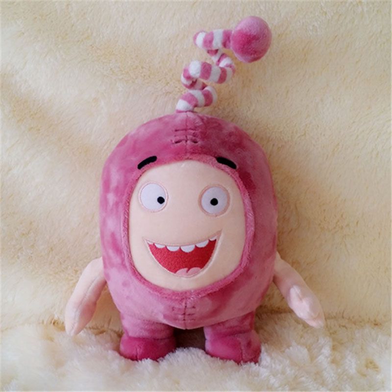 18/30CM thú nhồi bông Oddbods Cuddly Toy Newt Bubbles Pogo Zee Jeff Fuse Slick Plush Soft Doll Kids Toys