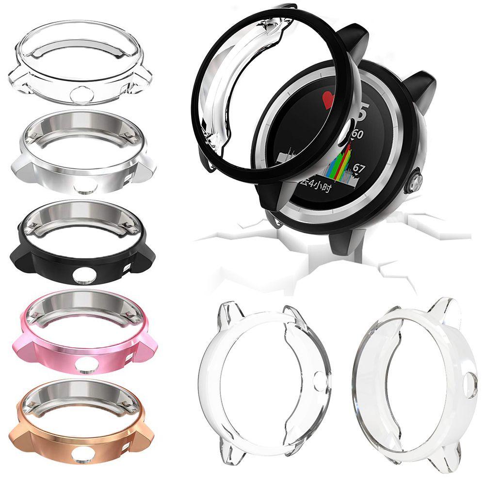 BEBETTERM Ốp TPU Mạ Điện Chống Sốc Chống Trầy Xước Cho Đồng Hồ Garmin vivoactive 3 Trainer