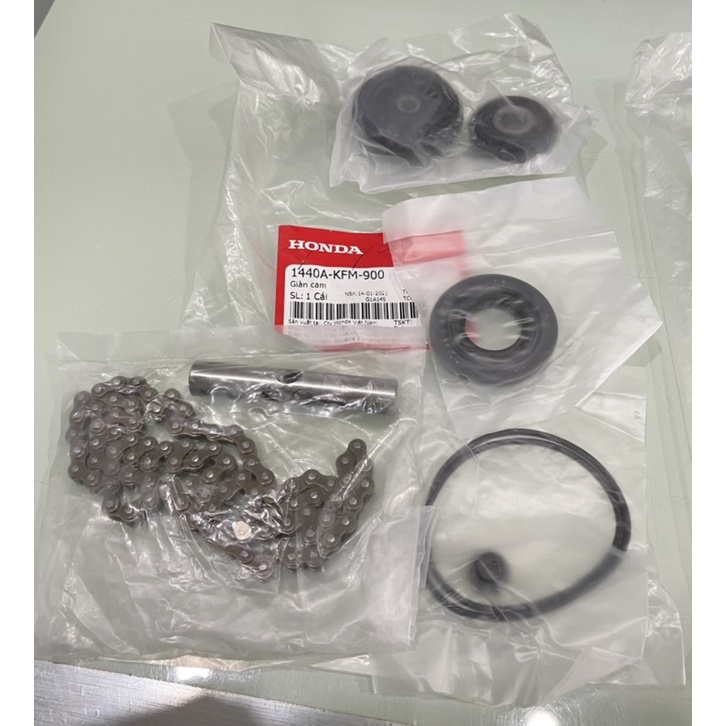bộ Giàn cam bộ xích cam 88 mắt dream100 wave 100 wave anpha. wave s rsx chính