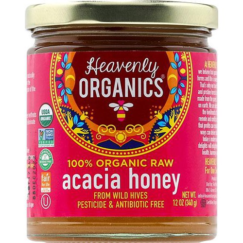 &lt;&lt;CÓ SẴN&gt;&gt; Mật Ong Thô Hữu Cơ Honey Heavenly Organic 12oz - 340g