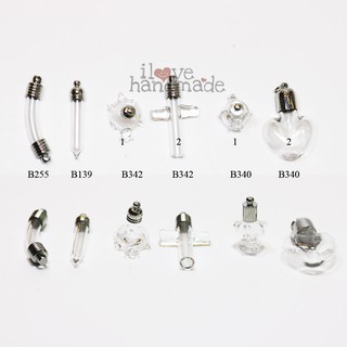 LỌ THỦY TINH NHỎ 1CM - 2CM CÓ NẮP TRANG TRÍ