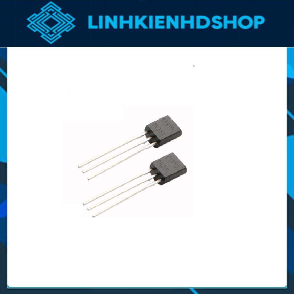 Bộ 5 Con C1815 TO92 TRANS NPN 0.15A 50V Chân Cắm