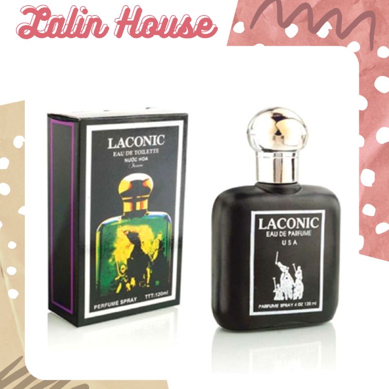 Nước Hoa Nam LACONIC Homme 120ML - Hương thơm quyến rũ thăng hoa