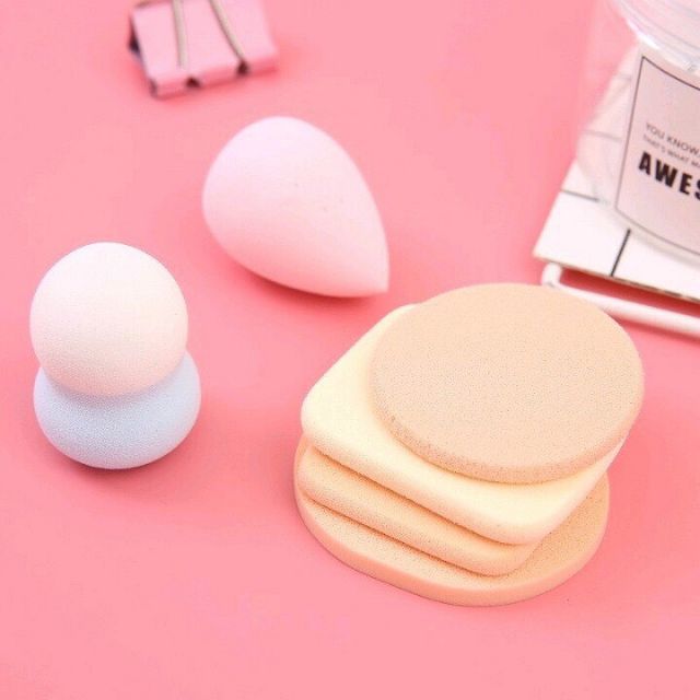 [HCM] Bộ 6 Bông Mút Trang Điểm Keli Sponge Makeup