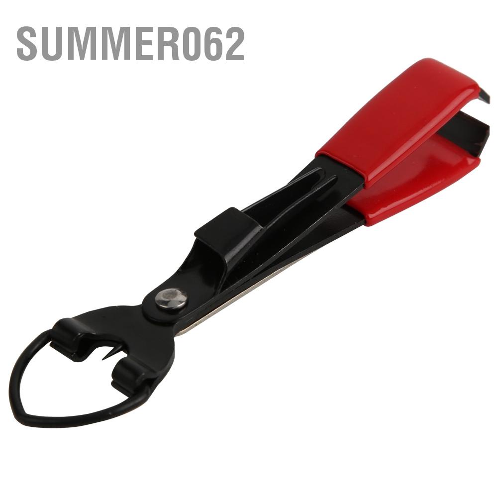 Summer062 Kim loại Máy cắt dây câu cá Fly R buộc Dây Clipper Kềm cắt nhanh Dụng cụ thắt nút nhanh Dây buộc móng tay Knotter Tackle Phụ kiện