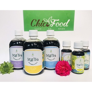 Mật Trà Kombucha Chai 500ml - Thức uống lên men không đường.