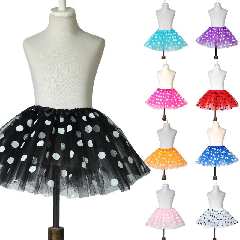 Chân Váy Lưới Tutu 3 Lớp Đàn Hồi Dành Cho Bé Gái Tập Múa Ballet